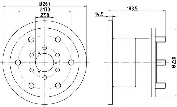 Disc frana