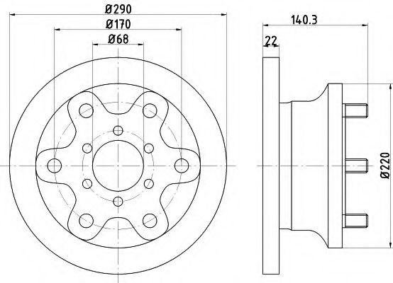 Disc frana