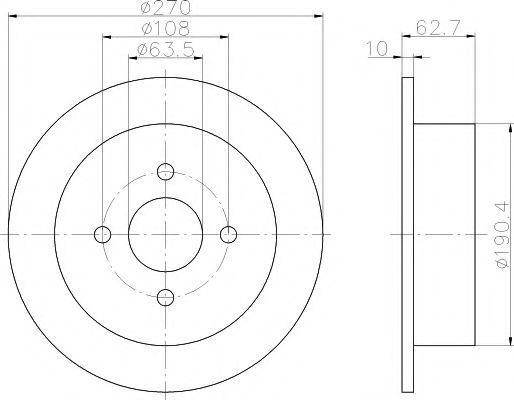 Disc frana