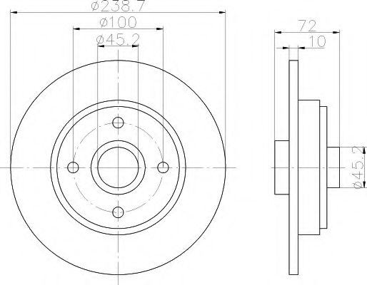 Disc frana