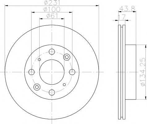 Disc frana