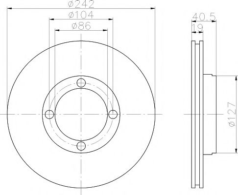 Disc frana