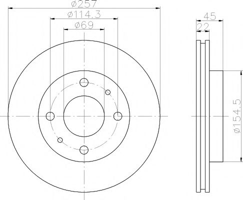 Disc frana