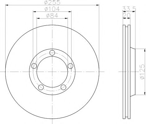 Disc frana