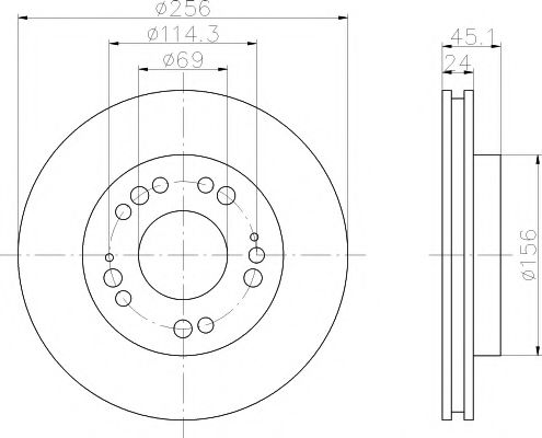 Disc frana