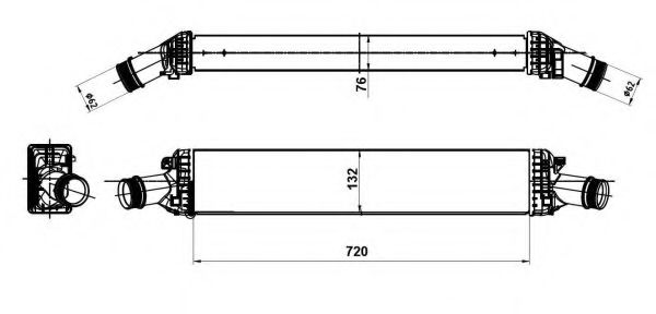 Intercooler, compresor