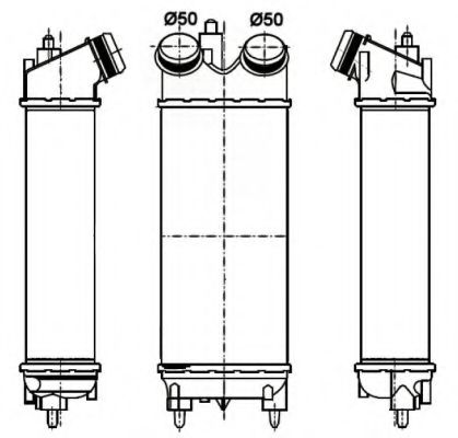 Intercooler, compresor