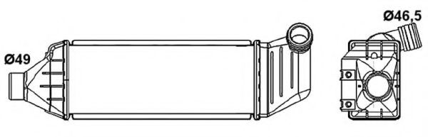 Intercooler, compresor
