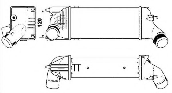 Intercooler, compresor