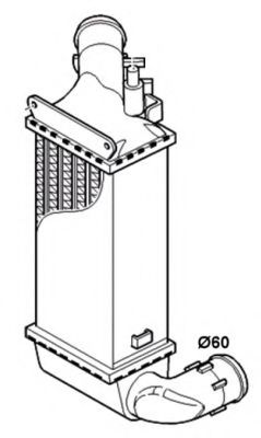 Intercooler, compresor