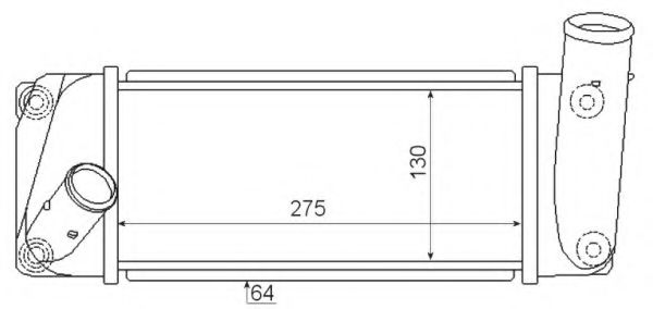 Intercooler, compresor