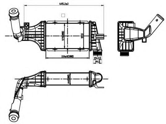 Intercooler, compresor