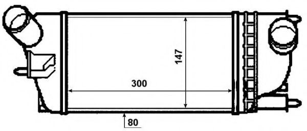 Intercooler, compresor