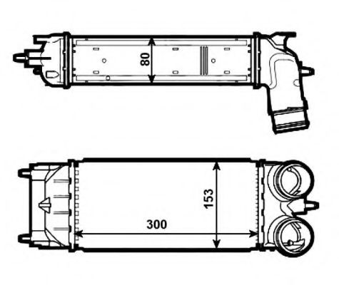 Intercooler, compresor
