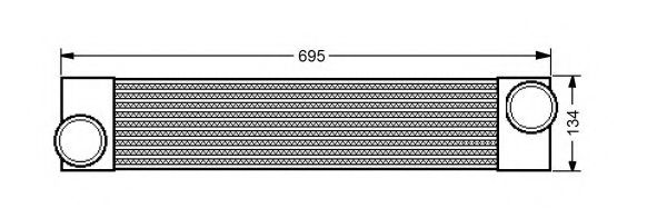 Intercooler, compresor