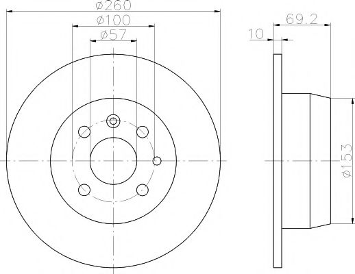 Disc frana