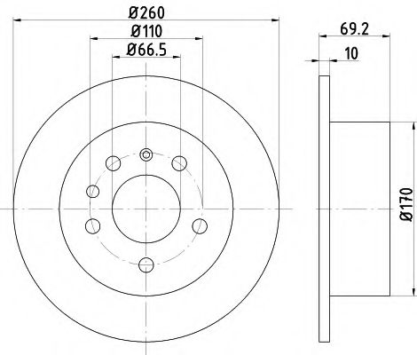 Disc frana