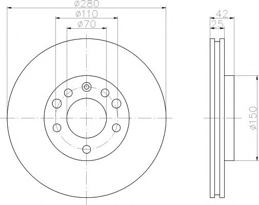 Disc frana