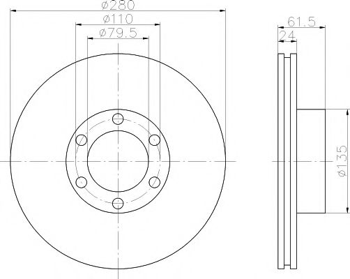 Disc frana