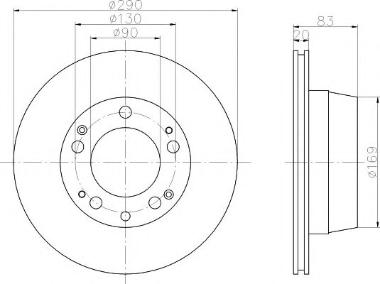 Disc frana