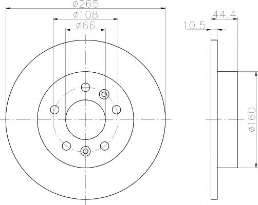 Disc frana