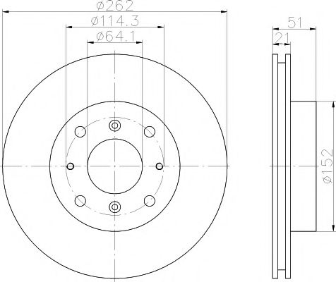 Disc frana