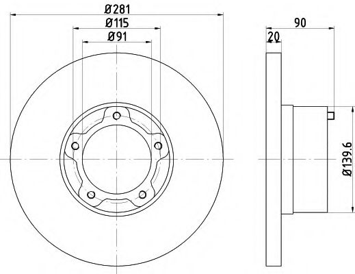 Disc frana