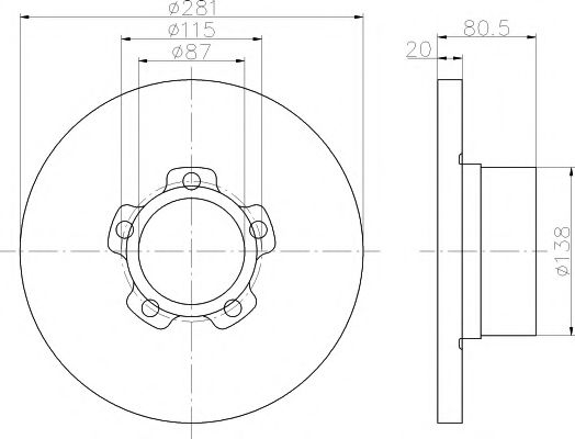 Disc frana