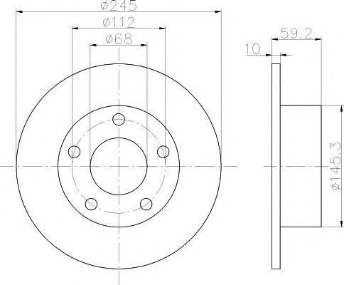 Disc frana