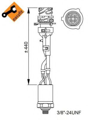 Comutator presiune, aer conditionat