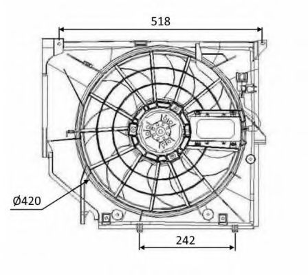Ventilator, radiator