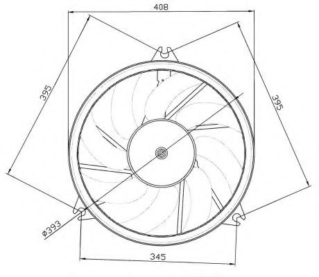 Ventilator, radiator