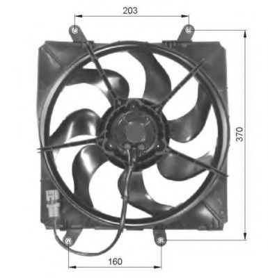 Ventilator, radiator