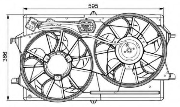 Ventilator, radiator