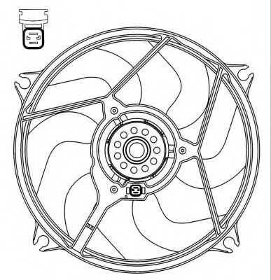 Ventilator, radiator