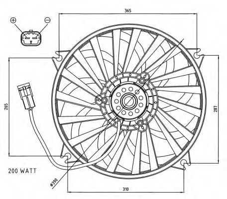 Ventilator, radiator