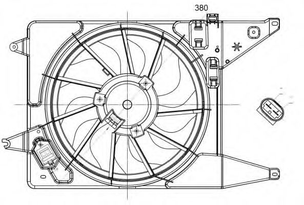 Ventilator, radiator