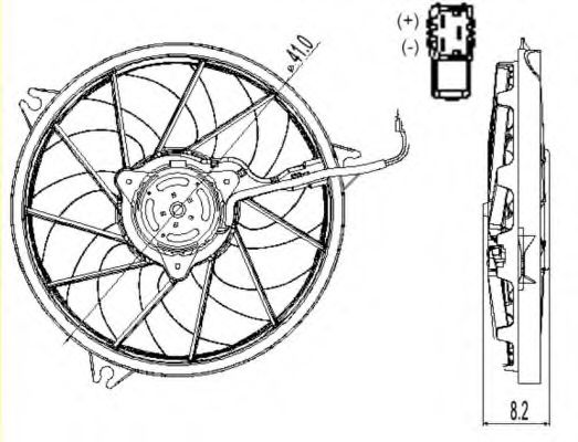 Ventilator, radiator