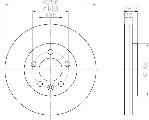 Disc frana