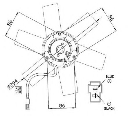 Ventilator, radiator