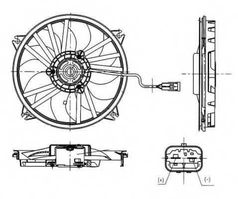 Ventilator, radiator