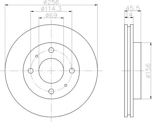 Disc frana