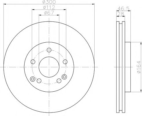 Disc frana