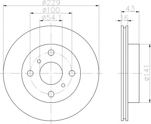 Disc frana