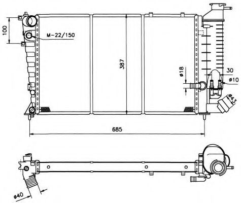 Radiator, racire motor