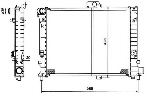 Radiator, racire motor