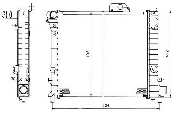 Radiator, racire motor