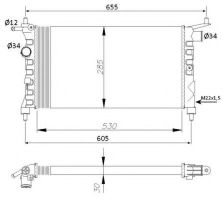 Radiator, racire motor