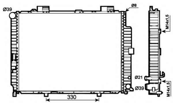 Radiator, racire motor