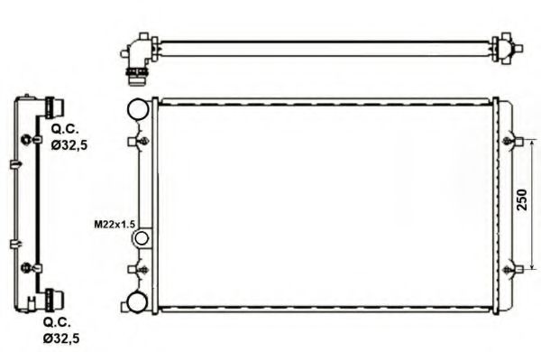 Radiator, racire motor